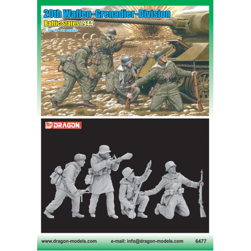 Dragon 1/35 20th Waffen-Grenadier-Division (Baltic States 1944) [6477]