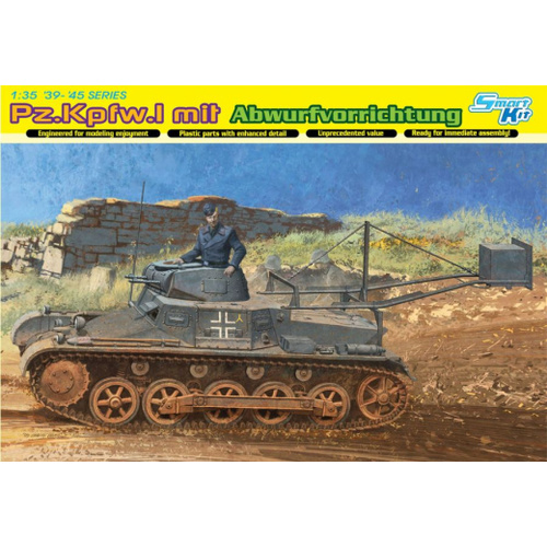 Dragon 1/35 Pz.Kpfw.I mit ABWURFVORRICHTUNG (SMART KIT) [6480]