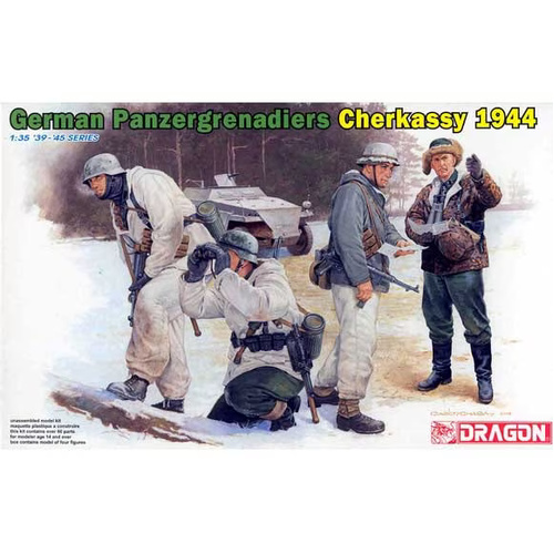 Dragon 1/35 German Panzergrenadiers (Cherkassy 1944) Plastic Model Kit [6490]