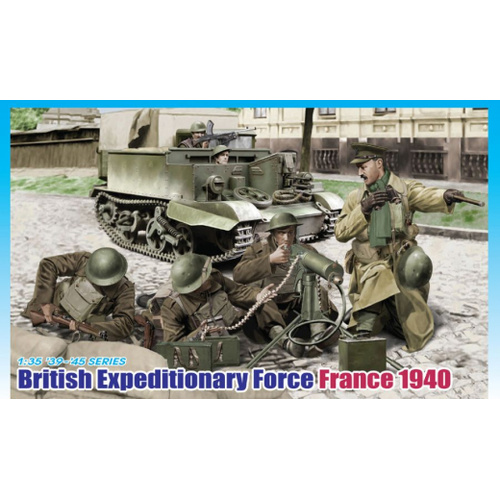 Dragon 1/35 British Expeditionary Force (France 1940) Plastic Model Kit [6552]