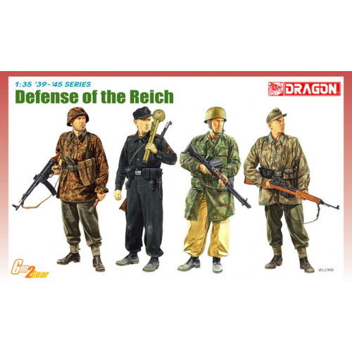 Dragon 1/35 Defense of the Reich Plastic Model Kit [6694]