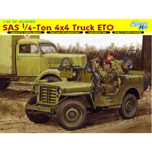 Dragon 1/35 SAS 1/4-Ton Truck ETO [6725]