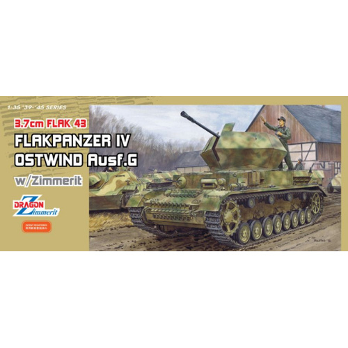 Dragon 1/35 FlaK 43 Flakpanzer IV "Ostwind" w/Zimmerit [6746]