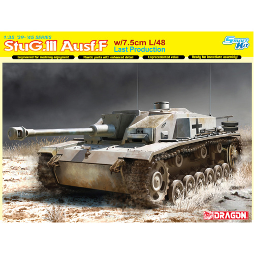 Dragon 1/35 StuG.III Ausf.F w/7.5cm L/48 Last Production (Smart Kit) [6756]