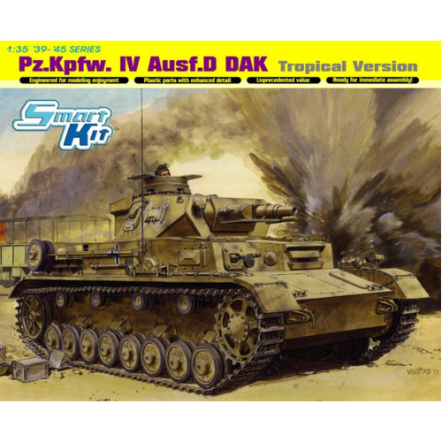 Dragon 1/35 Pz.Kpfw.IV Ausf.D TROPICAL VERSION (SMART KIT) [6779]