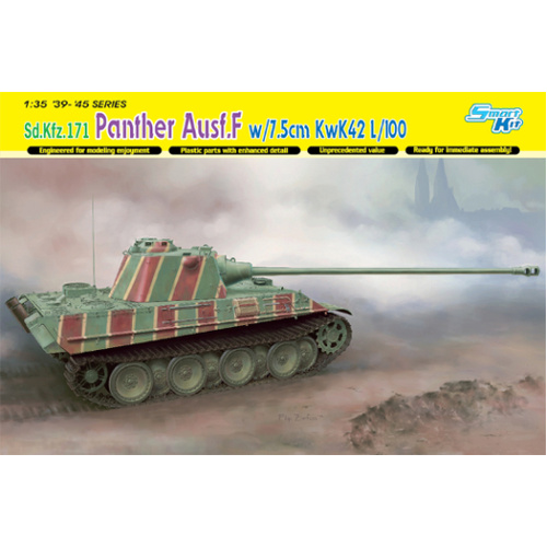 Dragon 1/35 Panther Ausf.F w/7.5cm KwK42 L/100 [6799]