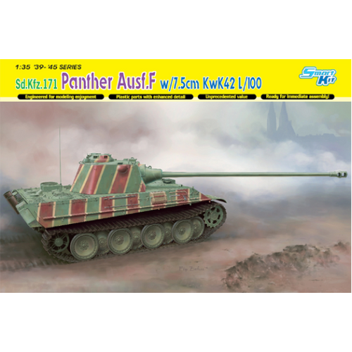 Dragon 1/35 Panther Ausf.F w/7.5cm KwK42 L/100 [6799]