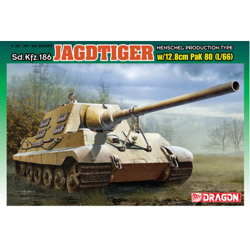 Dragon 1/35 Jagdtiger w/12.8cm PaK.80 (L/66) [6827]