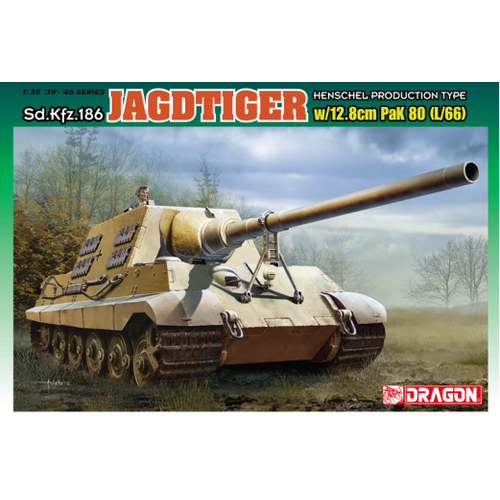 Dragon 1/35 Jagdtiger w/12.8cm PaK.80 (L/66) [6827]