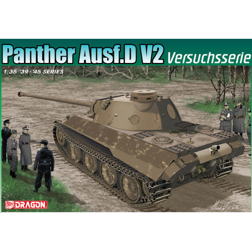 Dragon 1/35 Panther Ausf.D V2 Versuchsserie (Smart Kit) [6830]