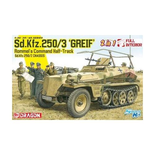 Dragon 1/35 Sd.Kfz.250/3 "Grief" (2 IN 1) Plastic Model Kit [6911]