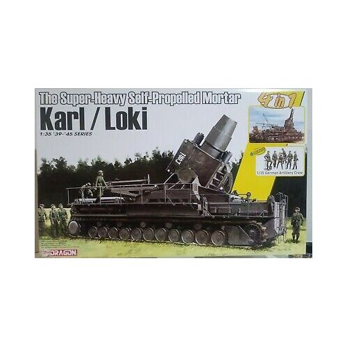 Dragon 1/35 German Heavy Self-Propelled Mortar (4 in 1) Plastic Model Kit [6946]