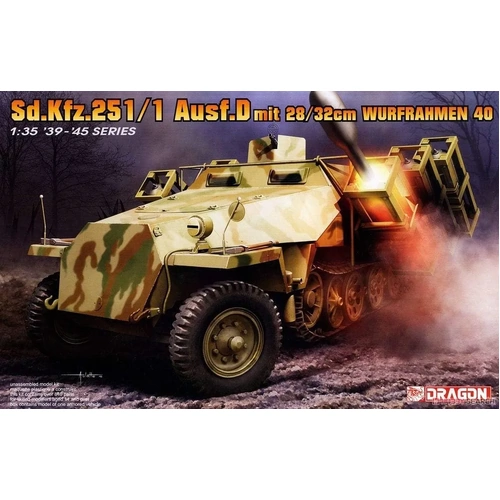 Dragon 1/35 Sd.Kfz.251/1 Ausf.D Plastic Model Kit