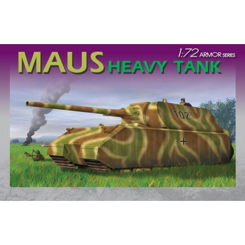 Dragon 1/72 German Heavy Tank "Maus" [7255]