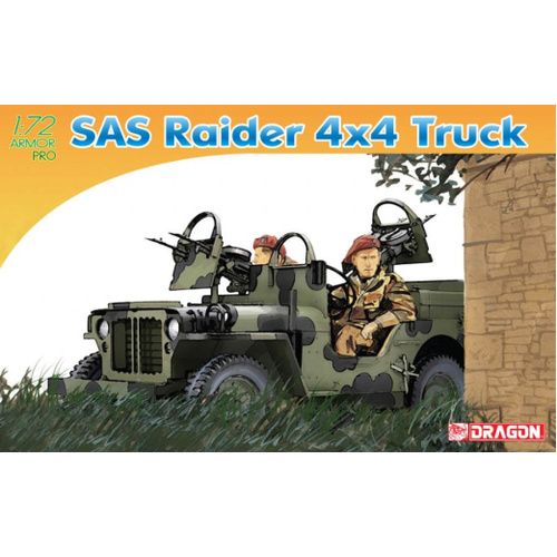 Dragon 1/72 SAS Raider 4x4 Truck [7481]