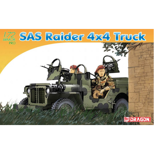 Dragon 1/72 SAS Raider 4x4 Truck [7481]
