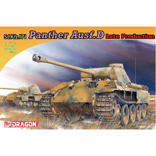 Dragon 1/72 Sd.Kfz.171 PANTHER Ausf.D LATE PRODUCTION [7506]