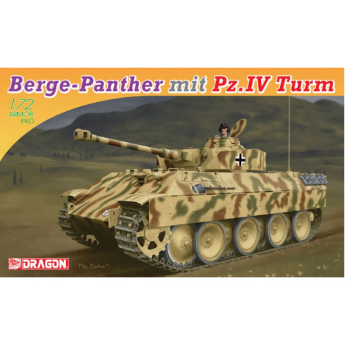 Dragon 1/72 BERGE-PANTHER mit Pz.IV TURM [7508]