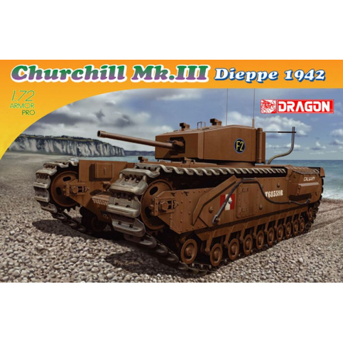 Dragon 1/72 CHURCHILL MK.III (DIEPPE 1942) [7510]