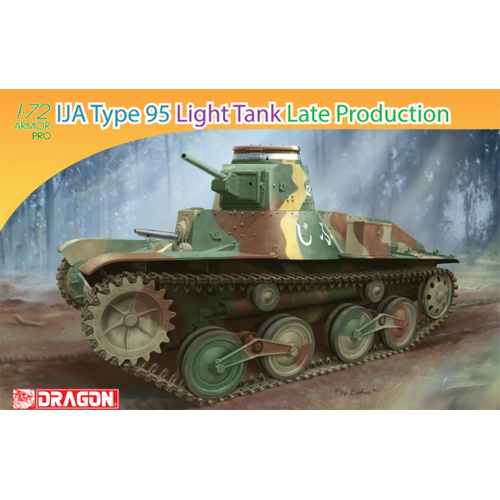 Dragon 1/72 IJA TYPE 95 "HA-GO" LIGHT TANK LATE PRODUCTION [7517]