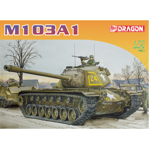 Dragon 1/72 M103A1 HEAVY TANK [7519]