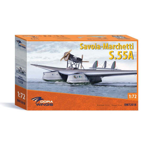 Dora Wings 1/72 Savoia-Marchetti S.55A Plastic Model Kit [72018]