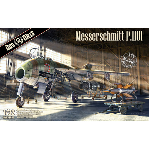 Das Werk 1/32 Messerschmitt P.1101 Plastic Model Kit [DW32002]