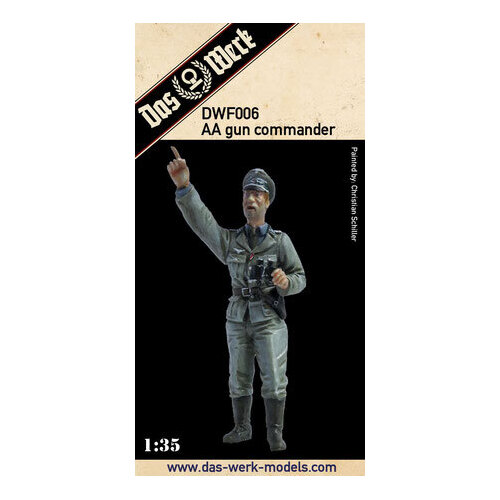 Das Werk 1/35 Komandant Salvenmaschinenkanone Plastic Model Kit [DWF006]