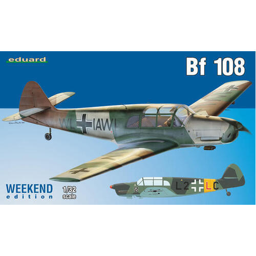 Eduard 1/32 German WWII Bf 108 Weekend edition