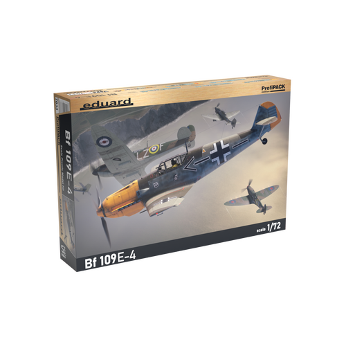 Eduard 1/72 Bf 109E-4 ProfiPACK Plastic Model Kit [7033]