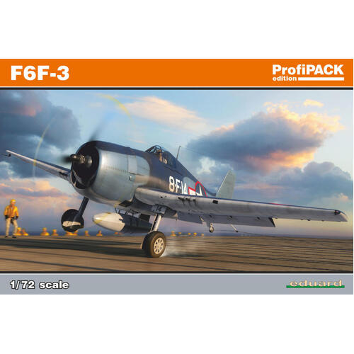 Eduard 1/72 F6F-3 ProfiPACK Plastic Model Kit
