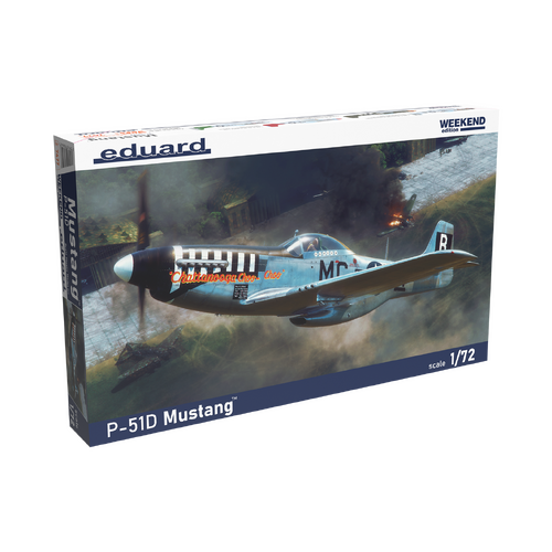 Eduard 1/72 P-51D Mustang Plastic Model Kit