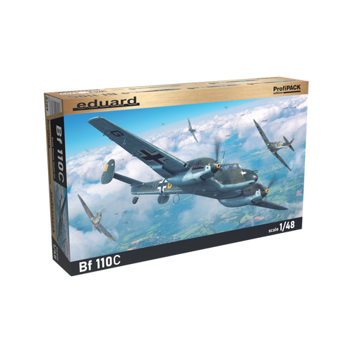 Eduard 1/48 Messerschmitt Bf 110C Plastic Model Kit
