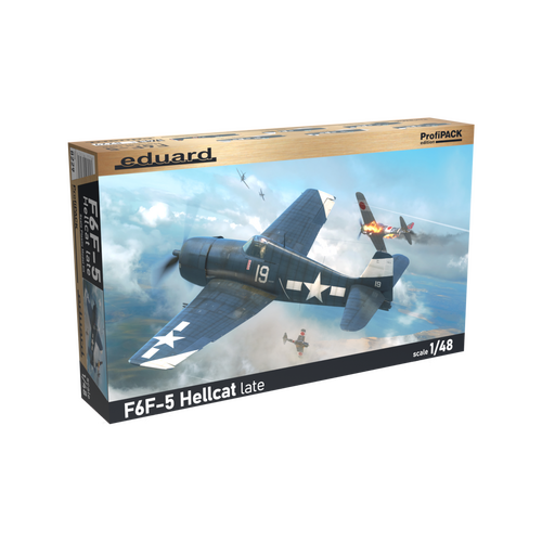 Eduard 1/48 F6F-5 Hellcat Late Plastic Model Kit