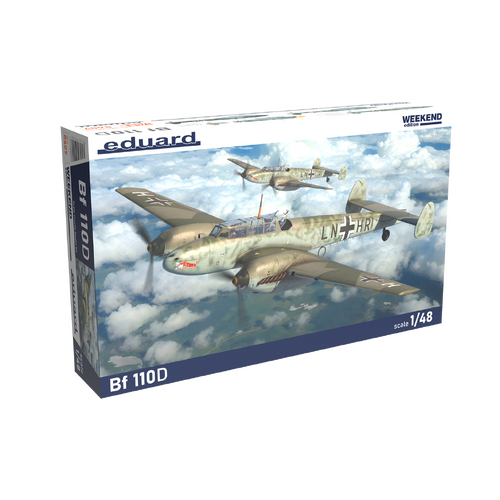 Eduard 1/48 Bf 110D Plastic Model Kit