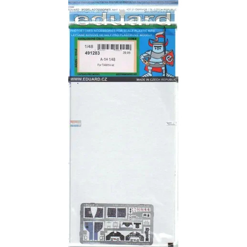 Eduard 1/48 A-1H Skyraider Photo etched parts [491283]