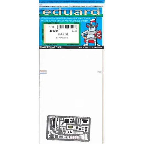 Eduard 1/48 F3F-2 Photo etched set [491304]