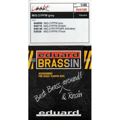 Eduard 1/48 MiG-21PFM grey LööKplus Brassin