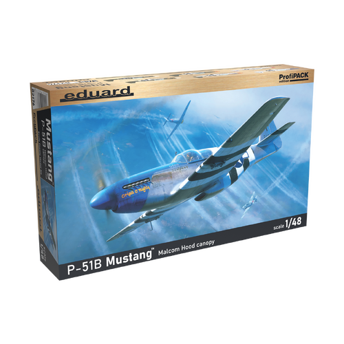 Eduard 1/48 P-51B Mustang Malcolm Hood Canopy Plastic Model Kit