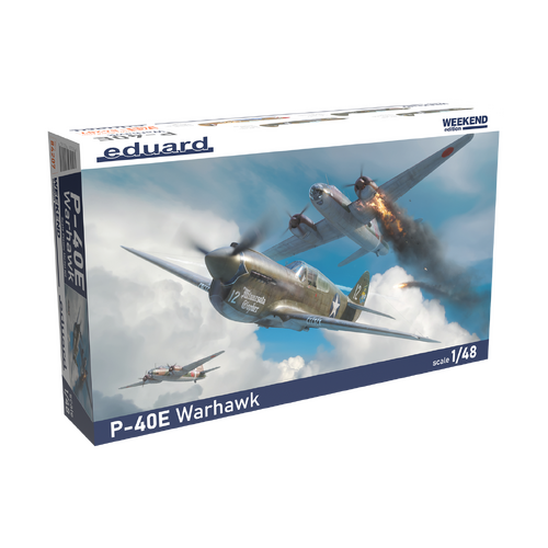Eduard 1/48 P-40E Warhawk Plastic Model Kit