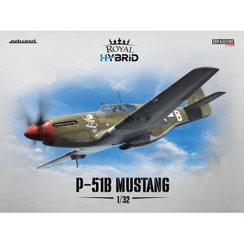 Eduard 1/32 P-51B Mustang Royal Hybrid Plastic Model Kit