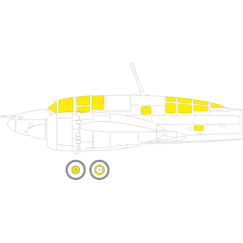 Eduard 1/72 Ki-46-III Interceptor Mask