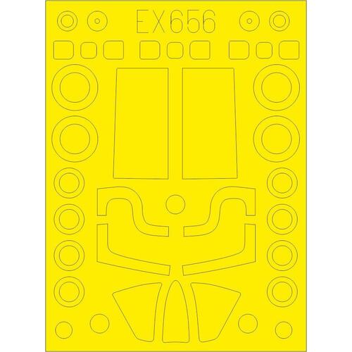 Eduard 1/48 U-2A Mask Set (AFV Club)