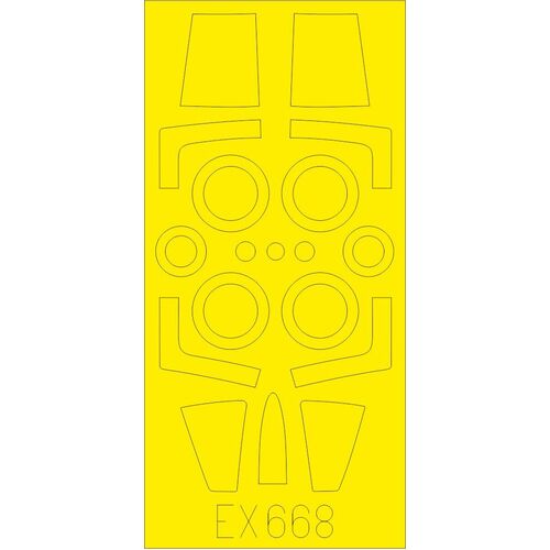 Eduard 1/48 F-104J Mask