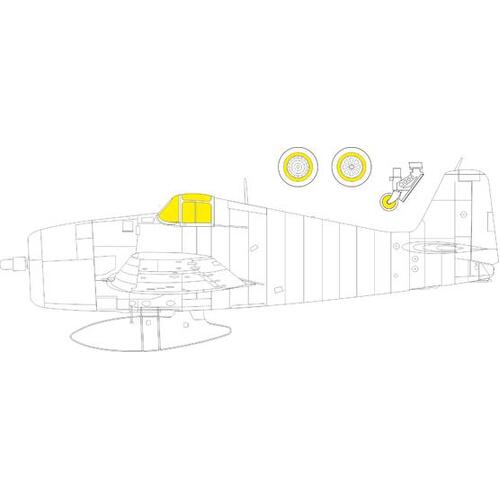 Eduard 1/48 F6F-5 (Eduard) TFace Mask Set [EX866]