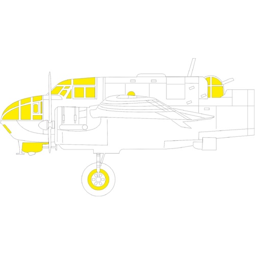 Eduard 1/48 Beaufort Mk. I Mask