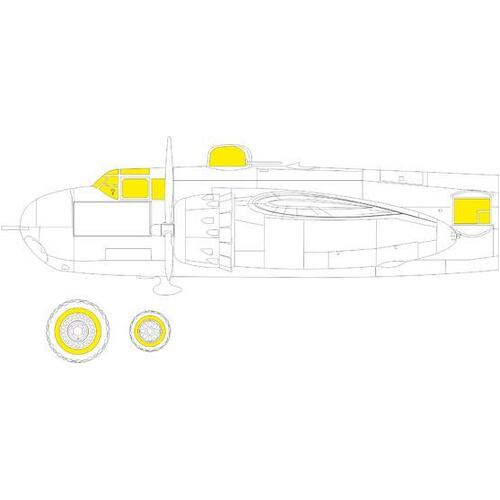 Eduard 1/32 B-25H Mask for HKM [JX287]