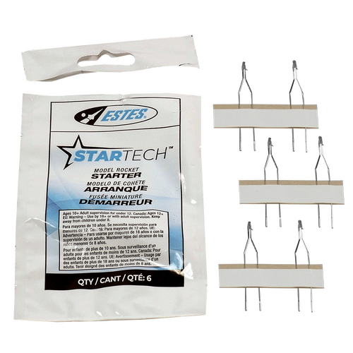 Estes Model Rocket Starter (6 Pack) [2303]