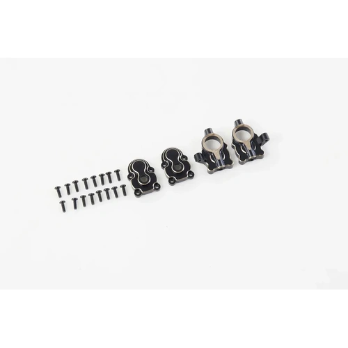 FMS FXC24 PORTAL AXLE COVER SET BLACK