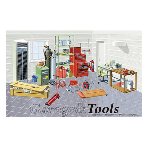 Fujimi 1/24 Tool (Accessory) (GT-2) Plastic Model Kit